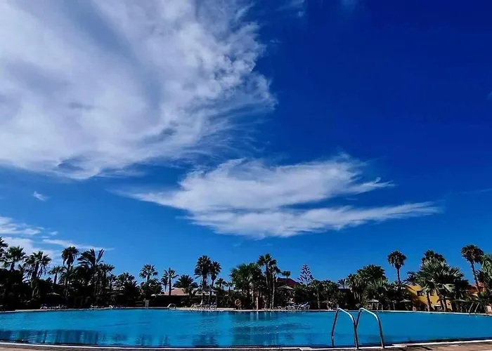 Bouganville - With Terrace & Shared Pool Corralejo